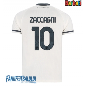 Lazio Mattia Zaccagni #10 Tricou Fotbal Replică 2025-26 Barbati Deplasare